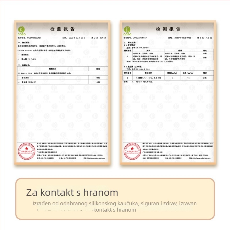 Silikonska mekana spatula s dugom drškom, velika veličina, plast za prehrambenu upotrebu, za kolače i kreme