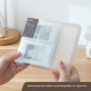 Polaroid foto album sa samoljepljivim stranicama - DIY kreativna foto-knjiga, prijenosni spomenar, filmski stil albuma