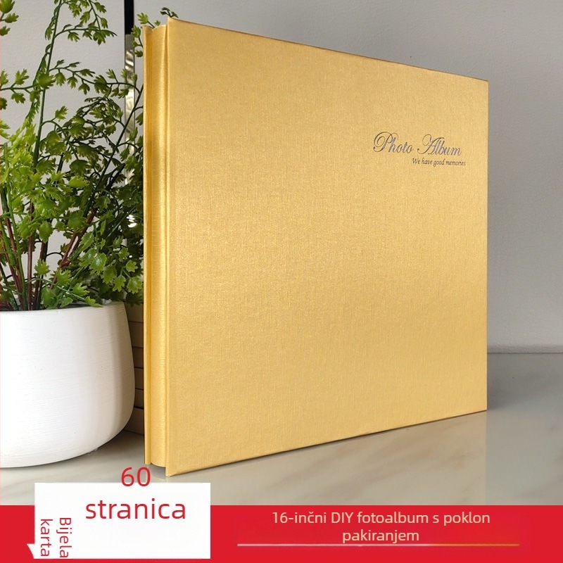 Samozaljepni laminirani fotoalbum, ručno izrađen, romantičan za parove, od posebnog papira, zbirka željezničkih karata, memorijalni album
