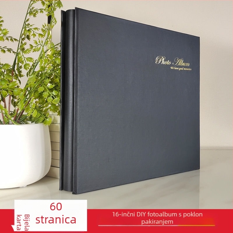 Samozaljepni laminirani fotoalbum, ručno izrađen, romantičan za parove, od posebnog papira, zbirka željezničkih karata, memorijalni album