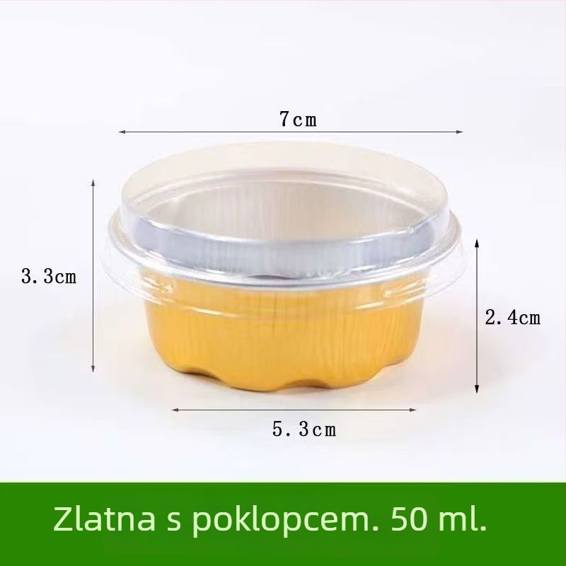 Set formi za bowl cake od 50 ml s aluminijskim čašicama i pakiranjem