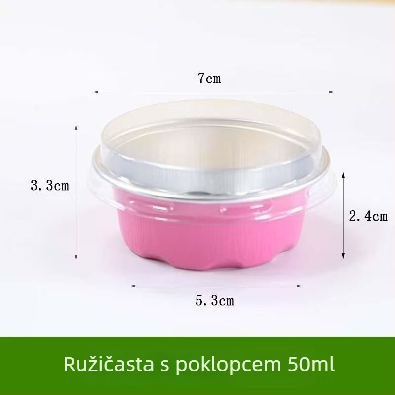 Set formi za bowl cake od 50 ml s aluminijskim čašicama i pakiranjem