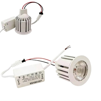 LED žarulja za tokarski stroj, bez upravljača, 24-36V, kompatibilna s 220V; rasvjeta s rešetkom, downlight, reflektor, stropno svjetlo, 12V žarulja