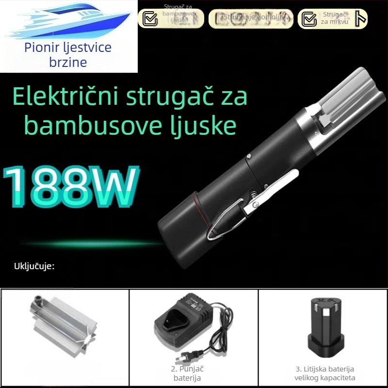 188W Nadograđeni potpuno automatski oguljivač za bambusove izdanke, krumpire i taro