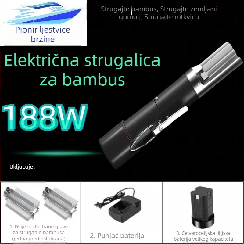 188W Nadograđeni potpuno automatski oguljivač za bambusove izdanke, krumpire i taro