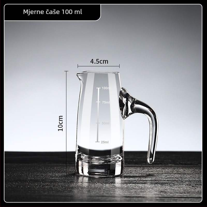 Stakleni dekanter s aeratorom, 100 ml, za kućnu uporabu