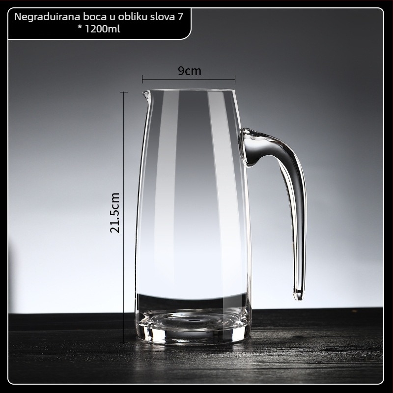 Stakleni dekanter s aeratorom, 100 ml, za kućnu uporabu