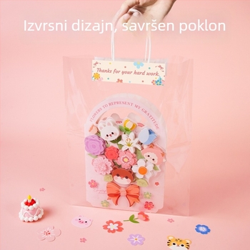 Kartica za Dan učitelja za vrtić – DIY set 3D buket i kartica za snimanje