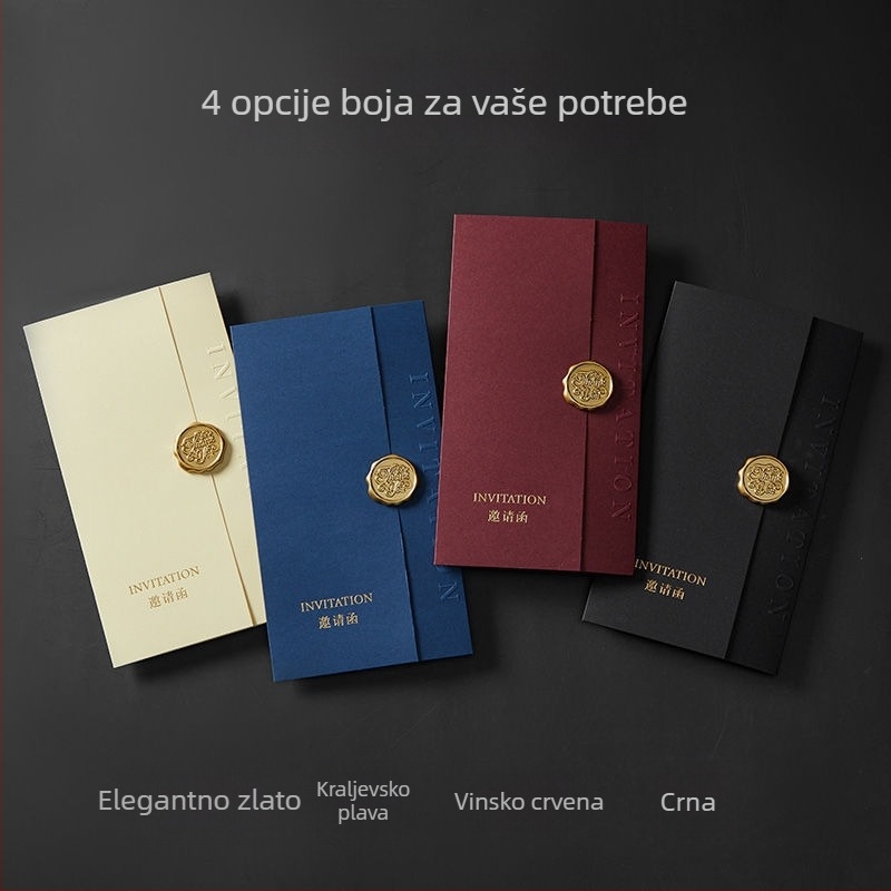 Poslovne pozivnice za događaje, konferencije, vjenčanja, maturu, otvorenje, rođendane, proslave novoga doma, bankete i DIY prvu godišnjicu