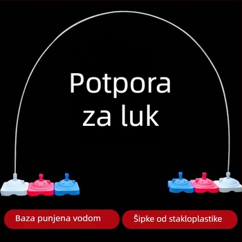 Balonska arka sa zakrivljenim okvirom za vjenčanja, otvorenja i rođendane