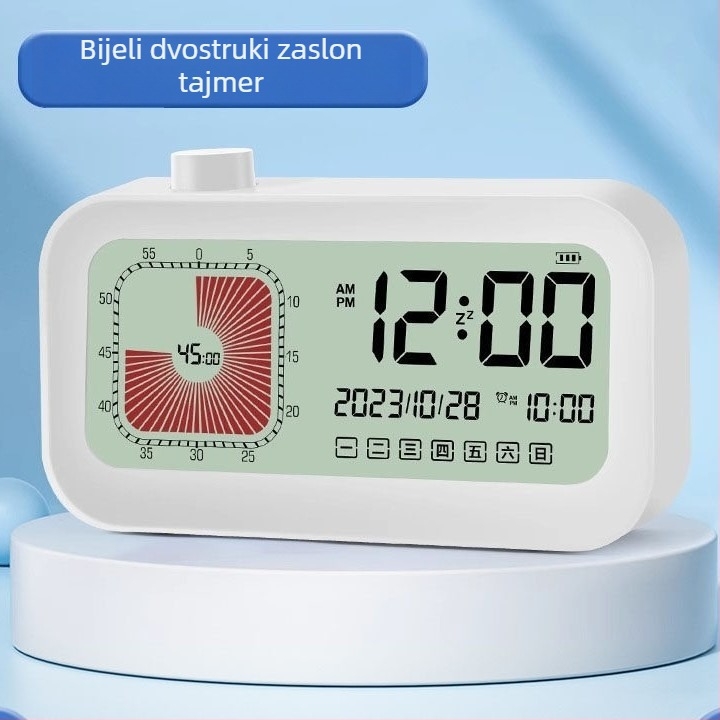 Maclock Macintosh budilica – retro nostalgičan stolni digitalni sat, kreativan rođendanski poklon za dečka