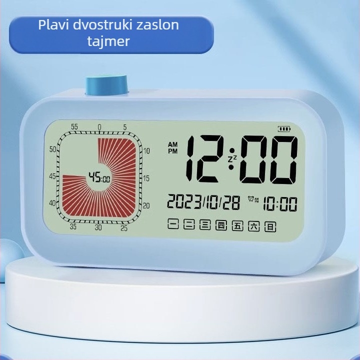 Maclock Macintosh budilica – retro nostalgičan stolni digitalni sat, kreativan rođendanski poklon za dečka