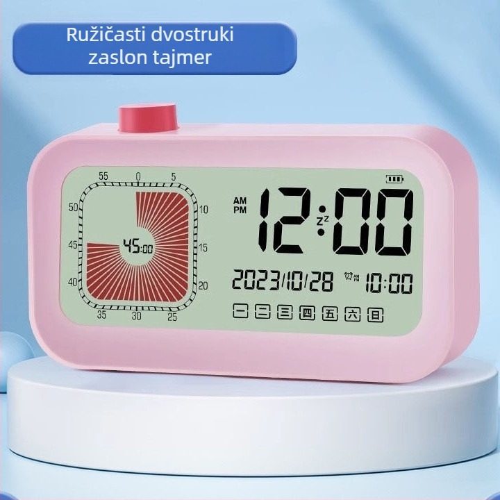 Maclock Macintosh budilica – retro nostalgičan stolni digitalni sat, kreativan rođendanski poklon za dečka
