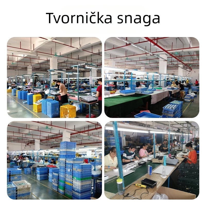 Minimalistički pravokutni LED stolni alarmni sat s tihim radom, namijenjen učenju, odbrojavanje vremena i 24-satni prikaz