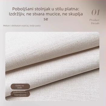 Novi kineski stil stolni ubrus za čajnu stol, vodootporan i otporan na toplinu, pravokutnog oblika retro uzorak biljaka i cvijeća