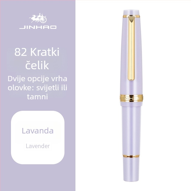 Jinhao 82MINI kaligrafsko pero – kratka serija od čelika, dvobojni vrh