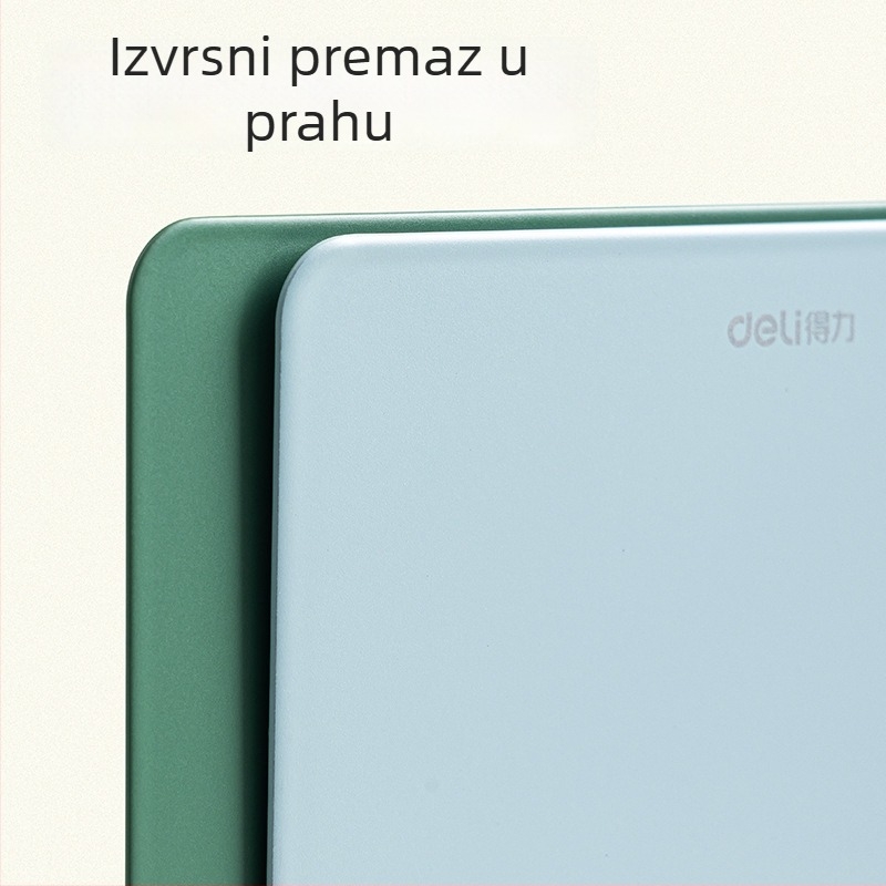 Deli metalni stolni držač knjiga – set od 2 komada, 7 inča, debeo i velik, kreativan dizajn