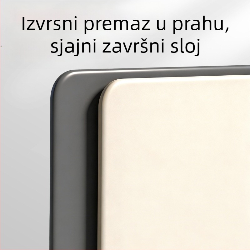 Obostrani stolni držač za knjige, držač knjiga i dijeljiva pregrada, metalni, srednje veličine, debela konstrukcija, kreativan dizajn