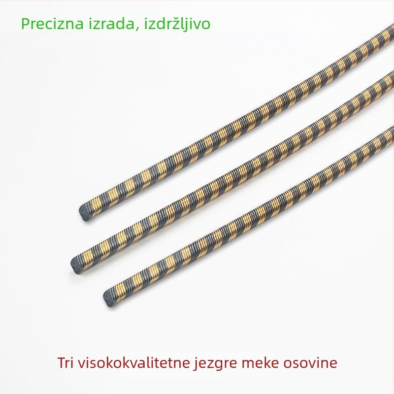 Tianwang Komplet fleksibilnog osovine za motokosu s ruksakom – fleksibilna osovina, spoj, priključak, cijev, pogonska osovina