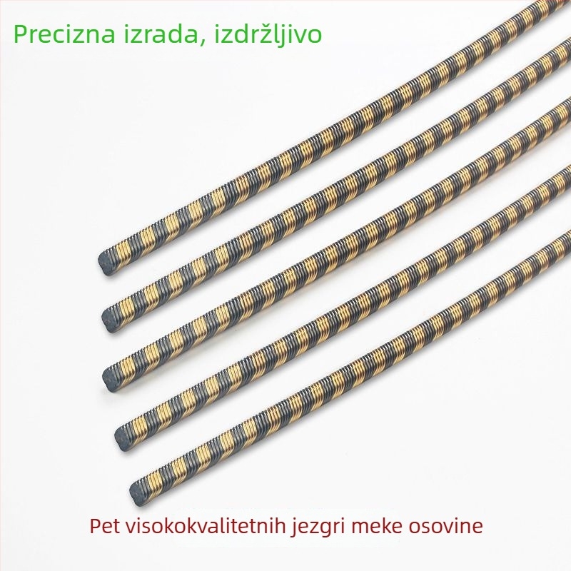 Tianwang Komplet fleksibilnog osovine za motokosu s ruksakom – fleksibilna osovina, spoj, priključak, cijev, pogonska osovina