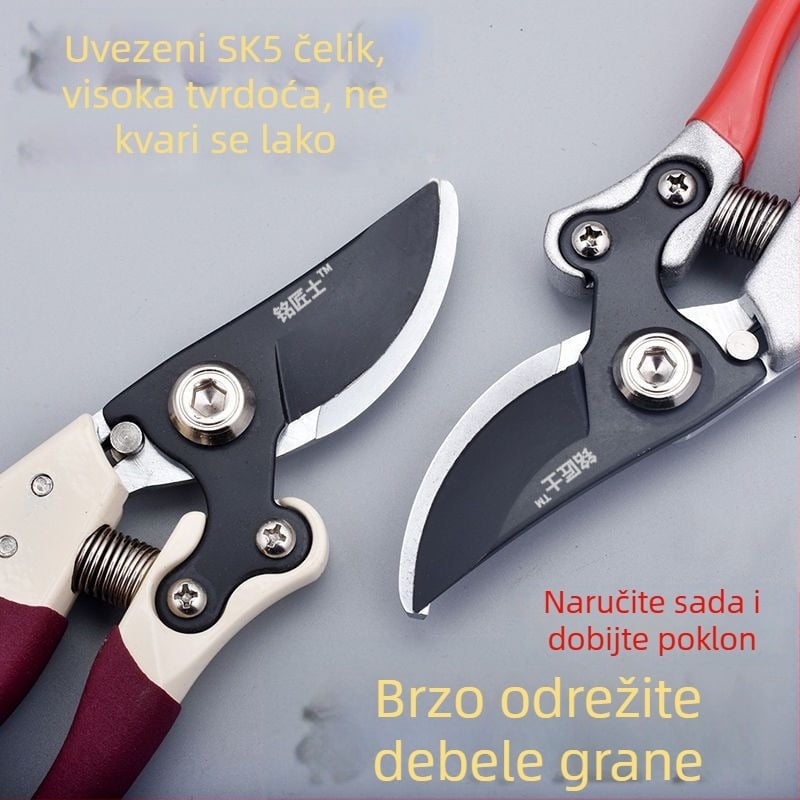 Škare za grane voćaka, škare za debele grane, vrtne škare za rezanje cvijeća i zelenila