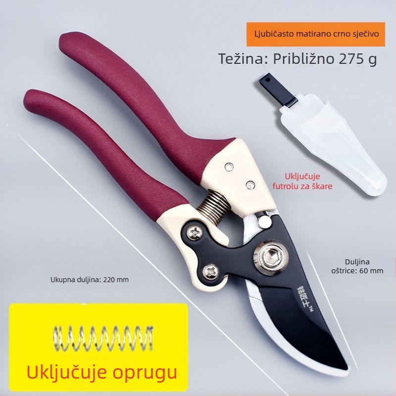 Škare za grane voćaka, škare za debele grane, vrtne škare za rezanje cvijeća i zelenila