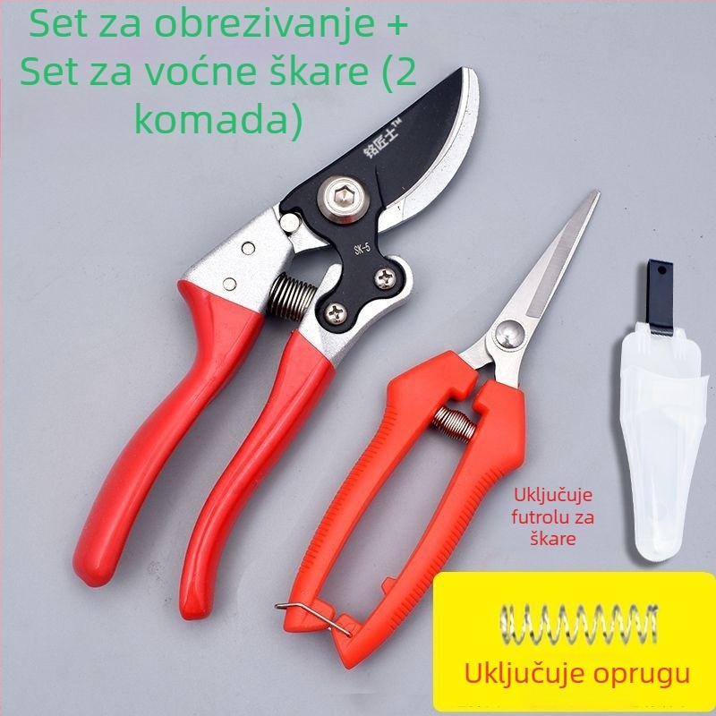 Škare za grane voćaka, škare za debele grane, vrtne škare za rezanje cvijeća i zelenila