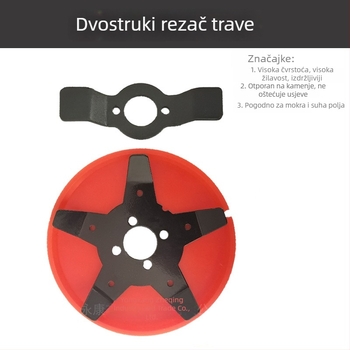 Amfibijska glava kosilice – kompaktan višenamjenski vrtni dodatak