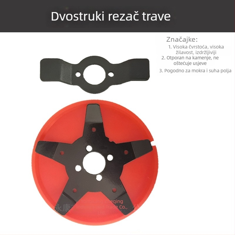 Amfibijska glava kosilice – kompaktan višenamjenski vrtni dodatak