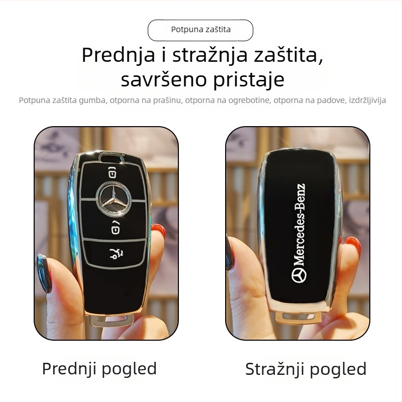 TPU futrola za ključ Mercedes-Benz E300L, C260L, C200L, GLC300L, GLA200, GLB220