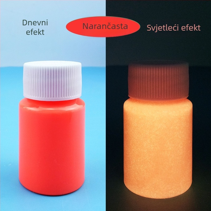Svijetla fluorescencijska boja, visoko-koncentrirana vodotopiva akrilna boja za dječje crtanje s motivom medvjedića