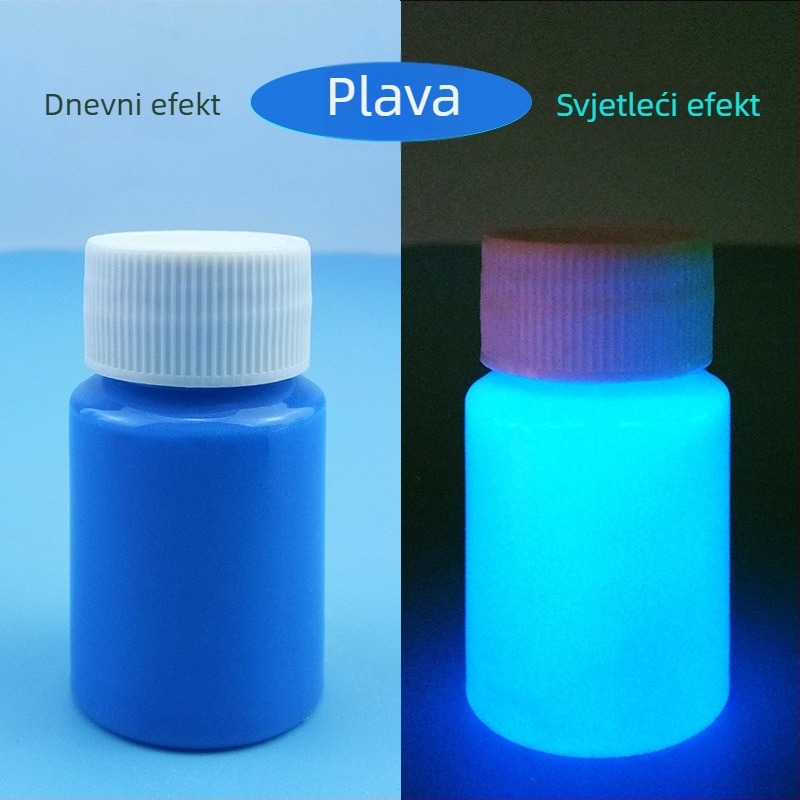 Svijetla fluorescencijska boja, visoko-koncentrirana vodotopiva akrilna boja za dječje crtanje s motivom medvjedića
