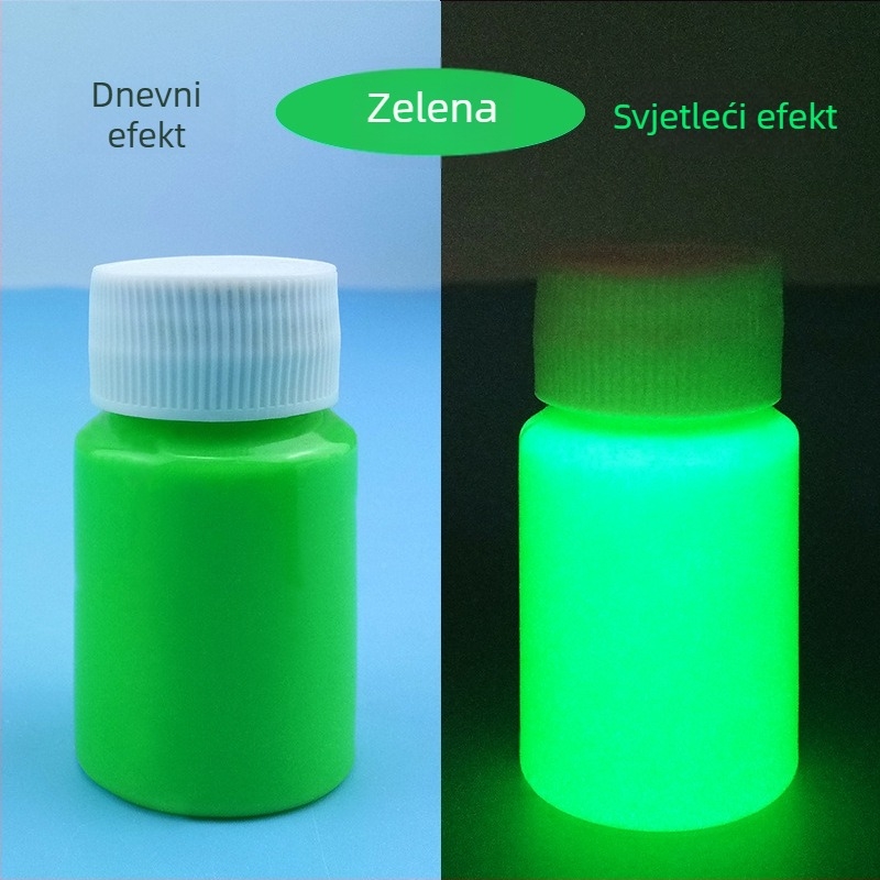 Svijetla fluorescencijska boja, visoko-koncentrirana vodotopiva akrilna boja za dječje crtanje s motivom medvjedića