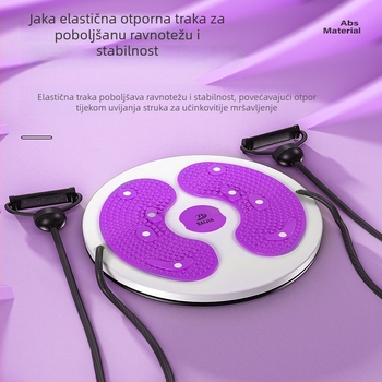 Kućni disk za uvrtanje struka – oprema za mršavljenje i treniranje trbuha, okretni disk