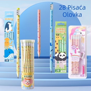 Zhenglin Crtani Panda 2B grip za olovku za učenike i djecu – pisanje i crtanje