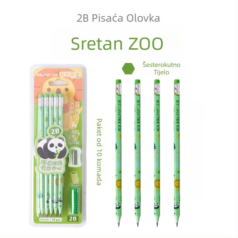 Zhenglin Crtani Panda 2B grip za olovku za učenike i djecu – pisanje i crtanje