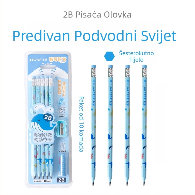 Zhenglin Crtani Panda 2B grip za olovku za učenike i djecu – pisanje i crtanje