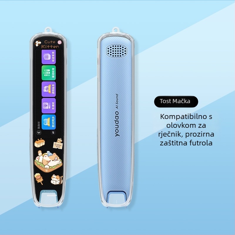 Prozirna futrola Xuanyue za S6 Pro NetEase Youdao prijevodno pero — otporno na padove, slatko i prilagodljivo