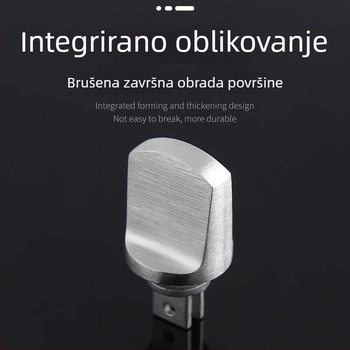 Set ručki za ulazna vrata od nehrđajućeg čelika: unutarnji mehanizam zaključavanja, zaštita od krađe i univerzalni pribor za vrata