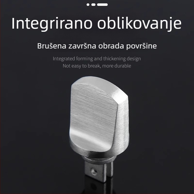 Set ručki za ulazna vrata od nehrđajućeg čelika: unutarnji mehanizam zaključavanja, zaštita od krađe i univerzalni pribor za vrata