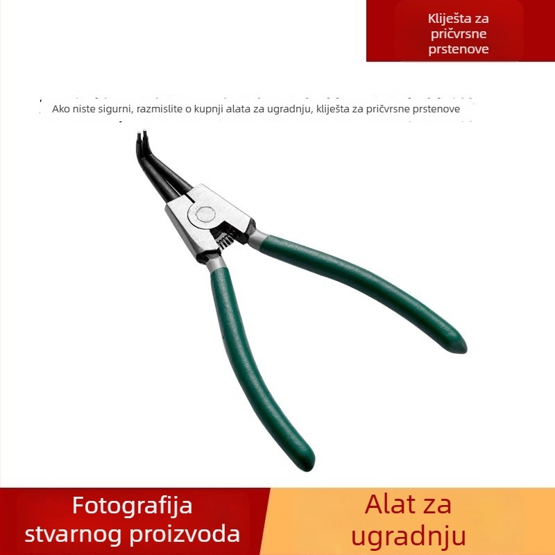 Set ručki za ulazna vrata od nehrđajućeg čelika: unutarnji mehanizam zaključavanja, zaštita od krađe i univerzalni pribor za vrata