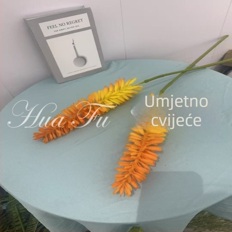 Umjetno cvijeće aloe vera za novi kineski stil uređenja doma, dekoriranje hotela i vjenčane fotografije