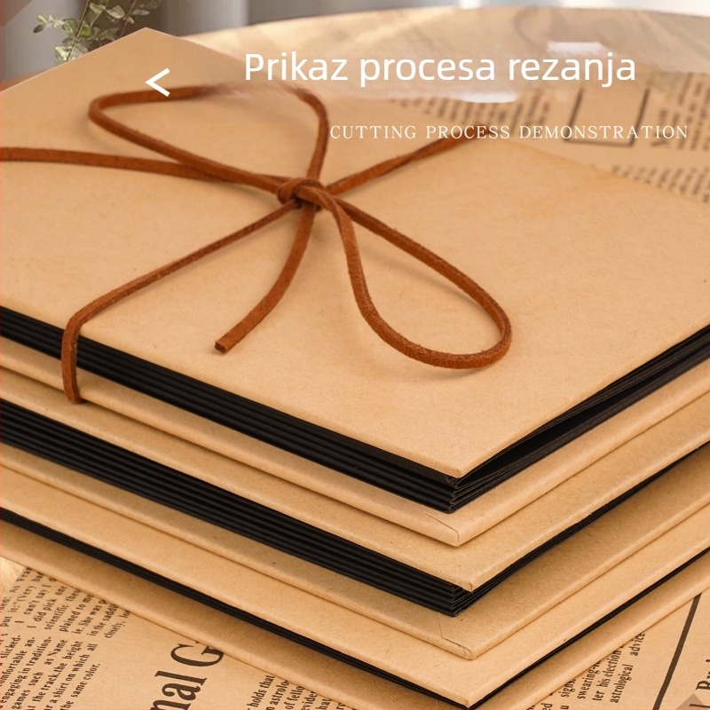 DIY fotoalbum s harmonikom, 3D knjiga, ručno izrađeni prazan album za parove i prijatelje, kreativni poklon za uspomene