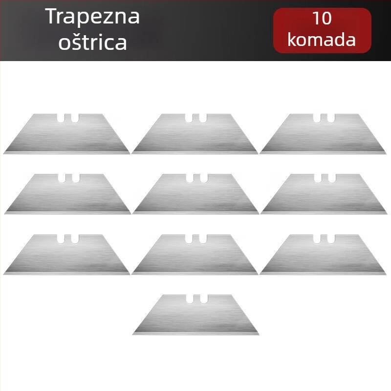 Teški legirani višenamjenski nož, sklopni, nož za tapete, alat za skidanje izolacije kablova, rezač papira.