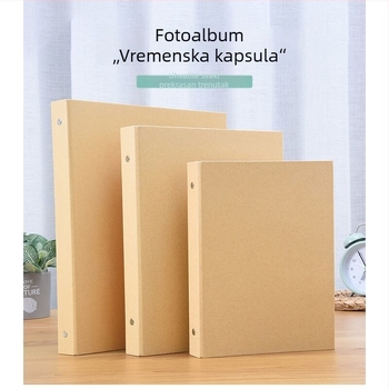 Spomenar za razred – završni album za vrtić i školu, uspravni format, veličine A4/A5/B5, bijeli karton za crtanje, DIY