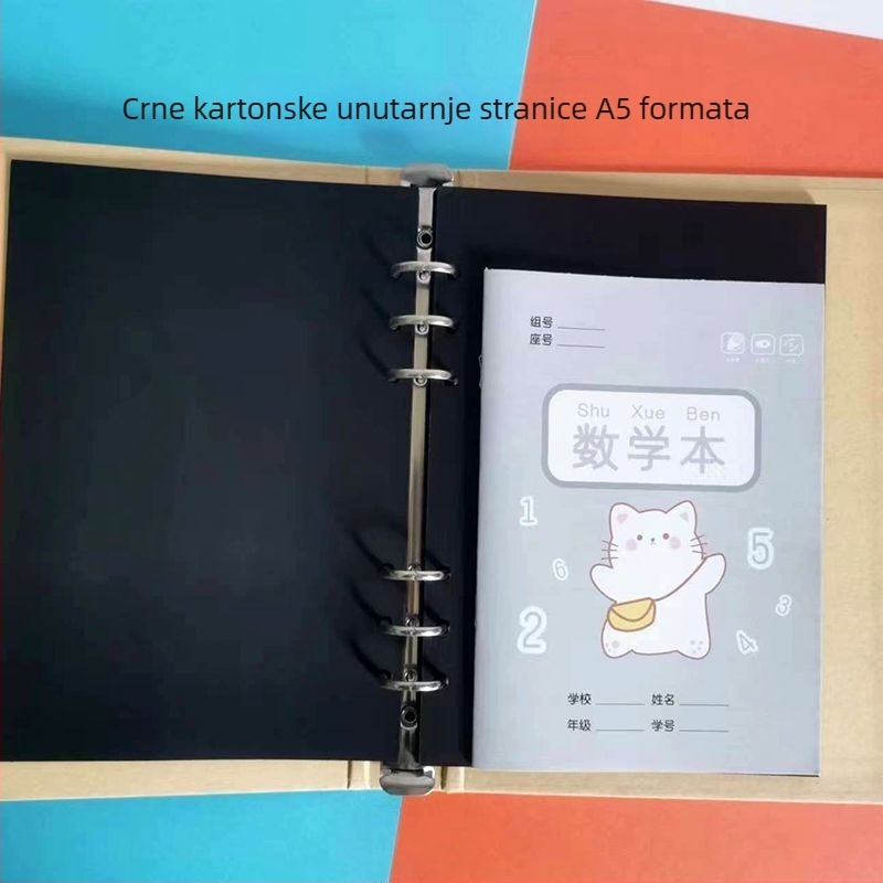 Spomenar za razred – završni album za vrtić i školu, uspravni format, veličine A4/A5/B5, bijeli karton za crtanje, DIY