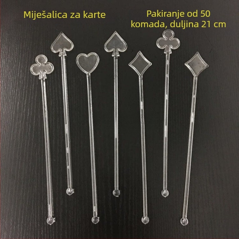 Slatka akrilna miješalica za kavu, mliječni čaj, smoothie i sok