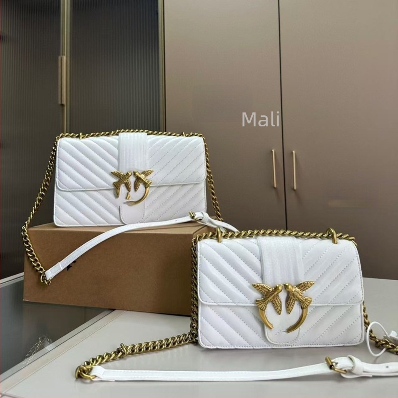 Ženska crossbody torba s lancem, korejskog stila, mala kvadratna torba, jesen 2024