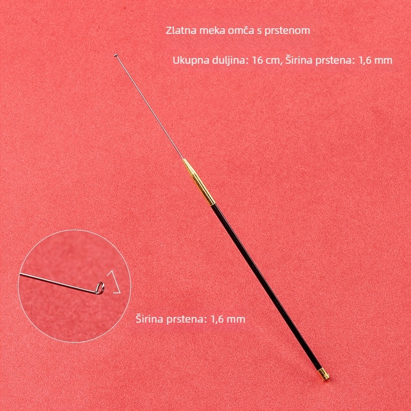 Set alata za čišćenje uha s karbonskom šipkom, ušnim žlicama i gljivastim vrhovima te štapićima od pamuka