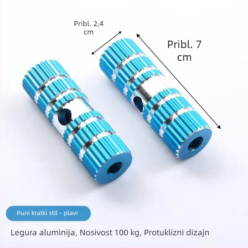 Zadnji pedal od aluminijske legure za planinski bicikl